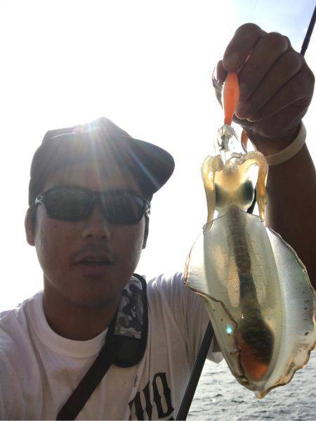 今年初エギング