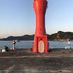 津田沖一文字で12〜15センチのアジ150匹