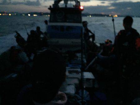 今季初アオリイカ