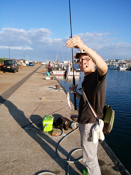 チョイ投げでキス五目