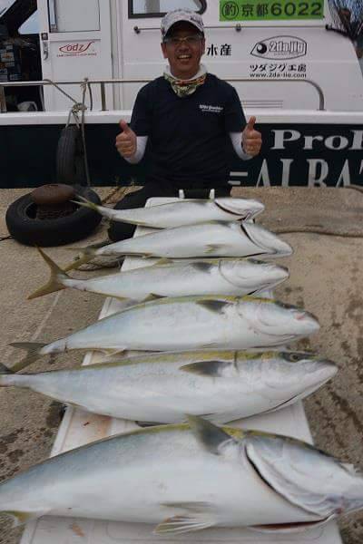 アルバトロスでメジロ爆釣