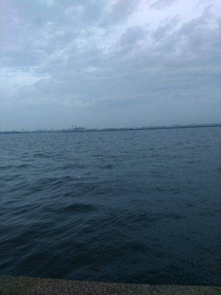 雨天沖堤釣行　爆!