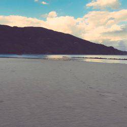 古浦海水浴場サーフにて