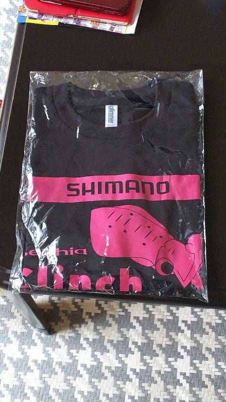 チームメンバーとエギング