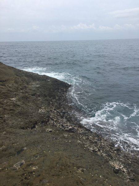 世界遺産鬼ヶ城にて