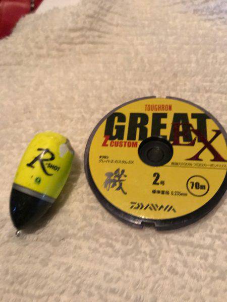 大田市五十猛漁港 フカセ釣りも雨に負ける。。。