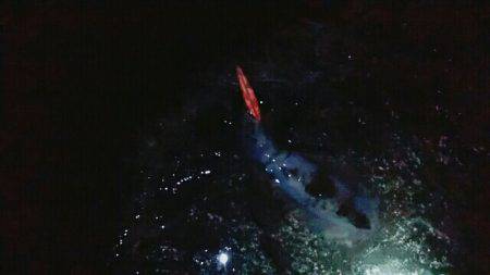 こけて死にかけエギング