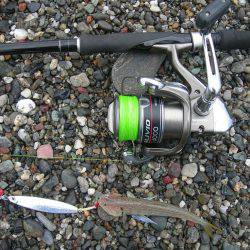 日中サーフのショアジギング試運転