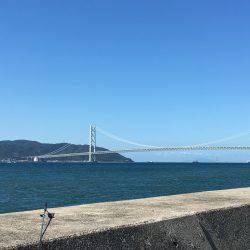 台風後ショアジギ