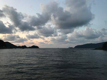 夕まづめエギング 渋い