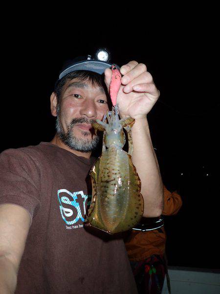 近海ボートエギング