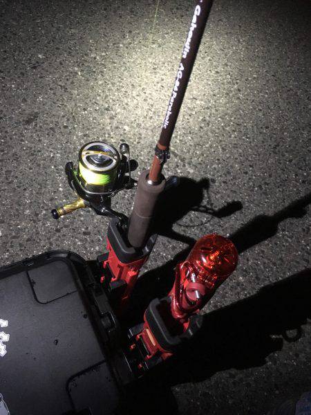 釣れたら帰ろう。