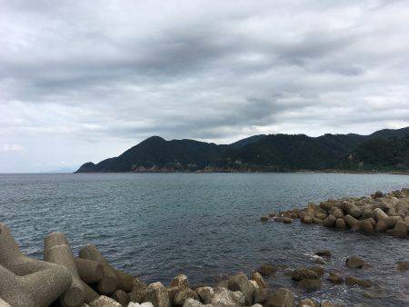 姪の初エギング