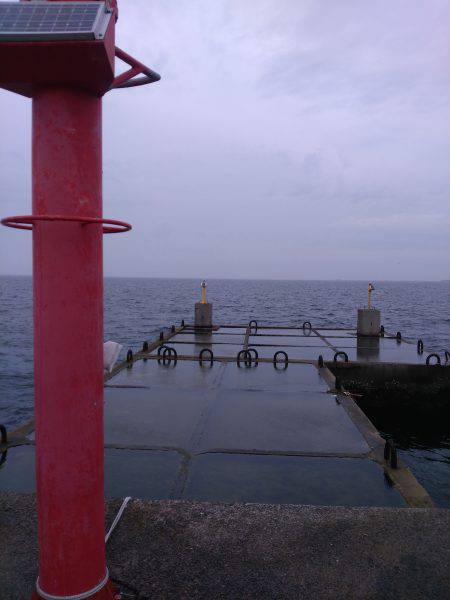 雨天沖堤釣行　爆!