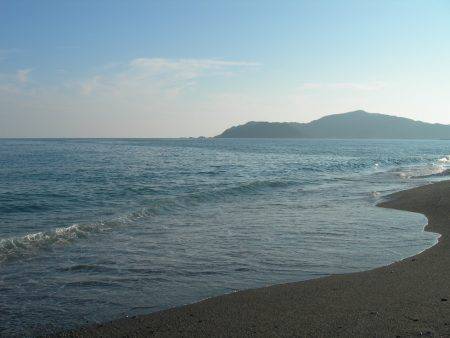サーフはゴミで釣りづらく、夜になってアオリイカの釣果あり