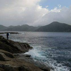 佐多岬でルアー釣り