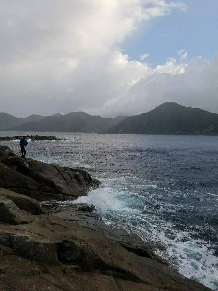 佐多岬でルアー釣り