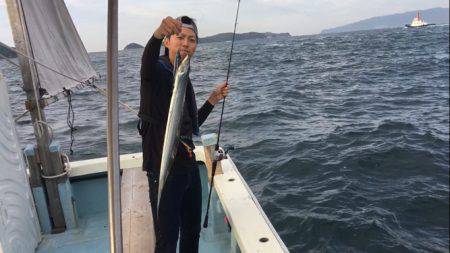 天佑丸さんにてタチウオジギング