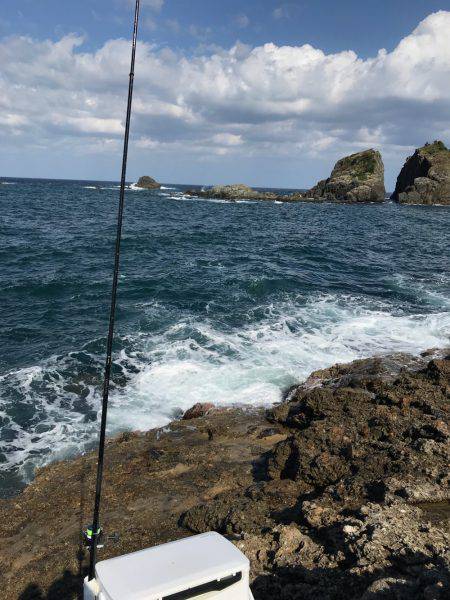 松江市手結漁港フカセ釣り