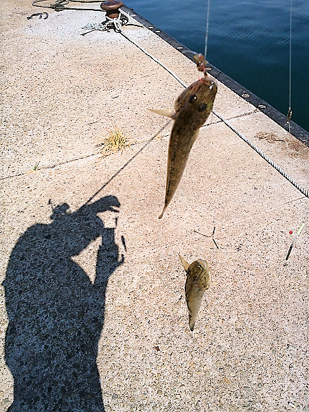 チョイ投げのキス狙い