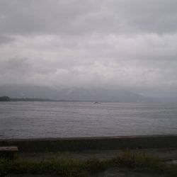 台風が来る前に