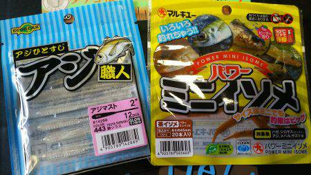 ２連夜の湾奥アジング