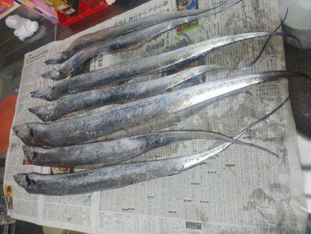 太刀魚ゲット・・・・・