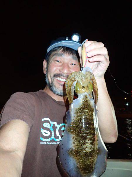 近海ボートエギング