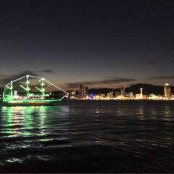 ポートアイランド タチウオ3匹