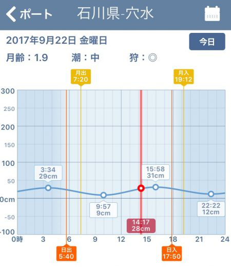 朝まづめ エギング