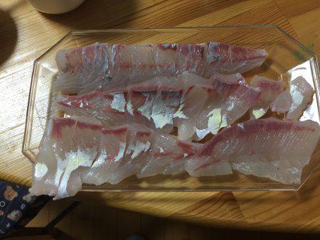 アジ、カンパチ