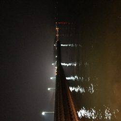 仕事帰りにエギング