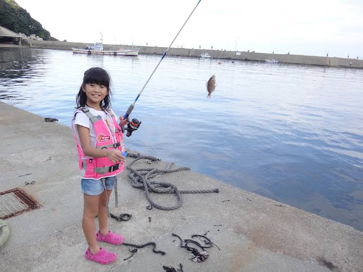 アオリイカの活き餌は子どもたちが釣った豆アジ 角田裕介氏連載記事浮きアオリイカ釣り 第11弾 カンパリプラス
