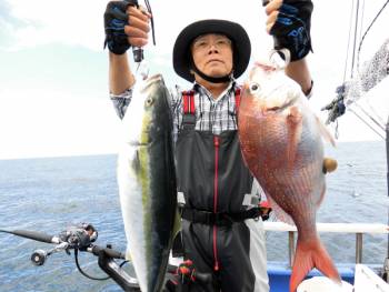 鯛紅丸 釣果