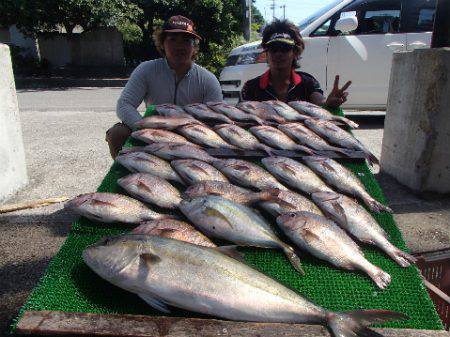 カタタのつり堀 釣果