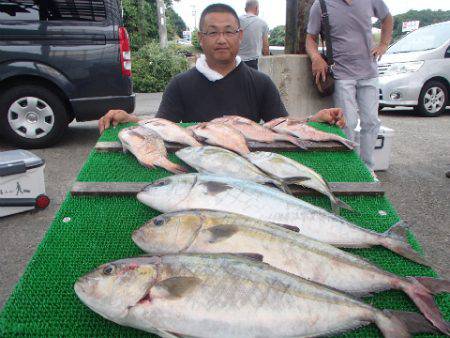 カタタのつり堀 釣果