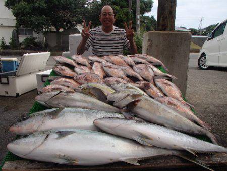 カタタのつり堀 釣果