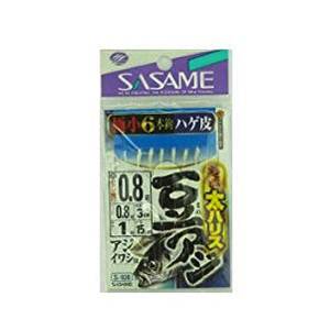 ささめ針(SASAME) Ｓ－１０８ちょい太豆アジハゲ皮０．８