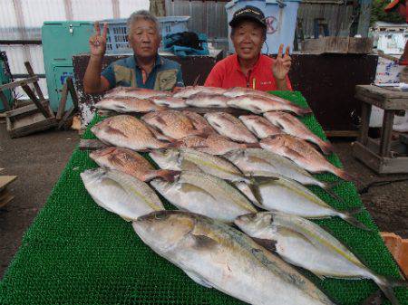 カタタのつり堀 釣果