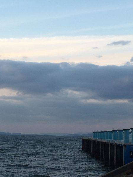 台風前は絶好調！