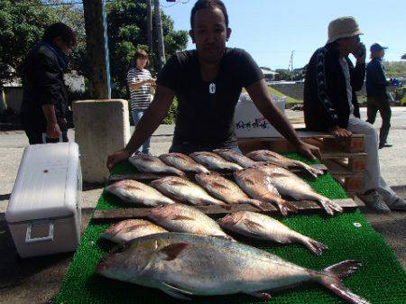 カタタのつり堀 釣果