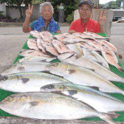 カタタのつり堀 釣果