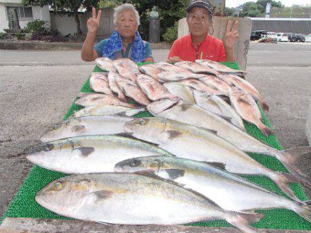 カタタのつり堀 釣果