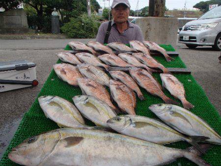 カタタのつり堀 釣果