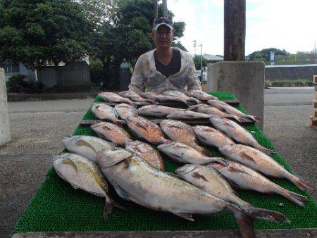 カタタのつり堀 釣果