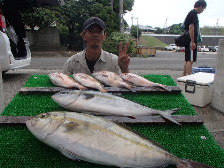 カタタのつり堀 釣果
