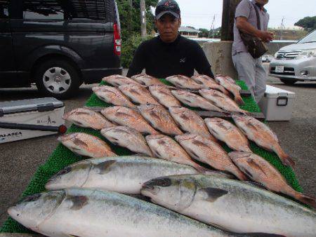 カタタのつり堀 釣果