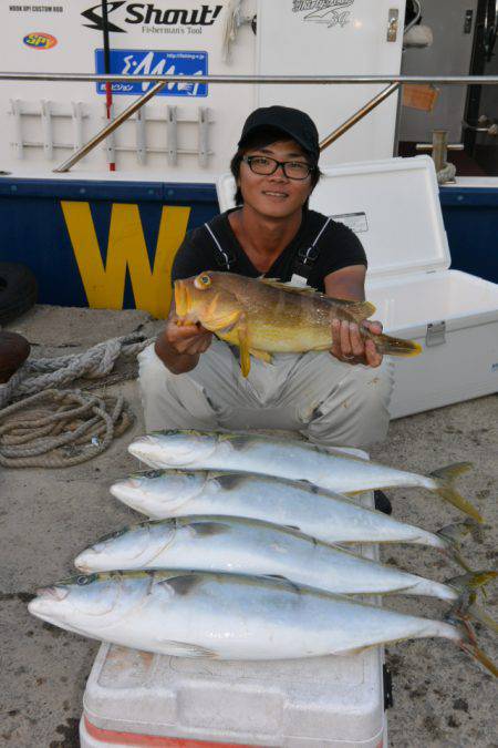 ジギング船 BLUEWATER 釣果
