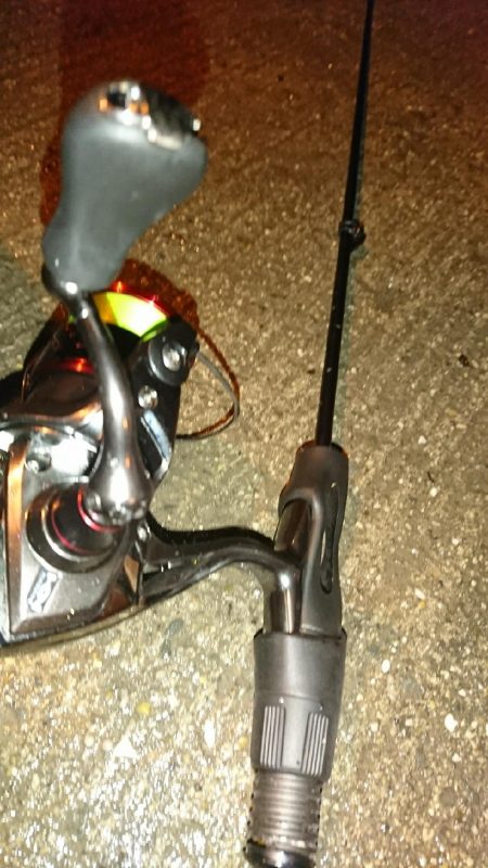 自作ロッドを初使用！