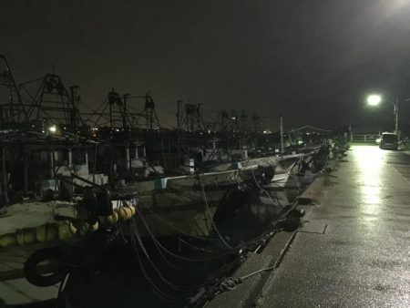 台風前の突撃！